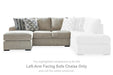 Calnita Sectional with Chaise - Hello Home Furniture & Mattress (Longmont, CO)