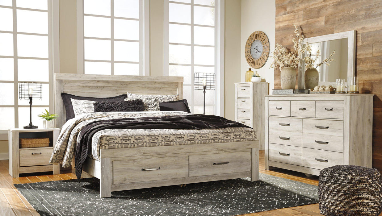 Bellaby Bed with 2 Storage Drawers - Hello Home Furniture & Mattress (Longmont, CO)