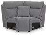 Modmax II Power Reclining Sectional with Audio Consoles - Hello Home Furniture & Mattress (Longmont, CO)