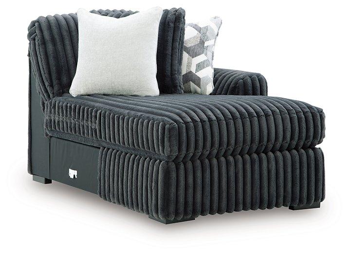 Midnight-Madness Super Chaise - Hello Home Furniture & Mattress (Longmont, CO)