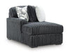 Midnight-Madness Super Chaise - Hello Home Furniture & Mattress (Longmont, CO)