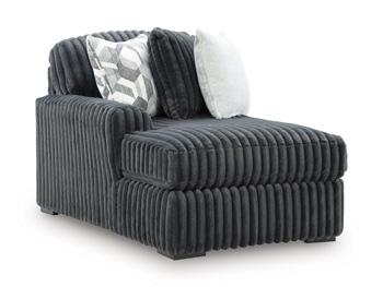 Midnight-Madness Super Chaise - Hello Home Furniture & Mattress (Longmont, CO)