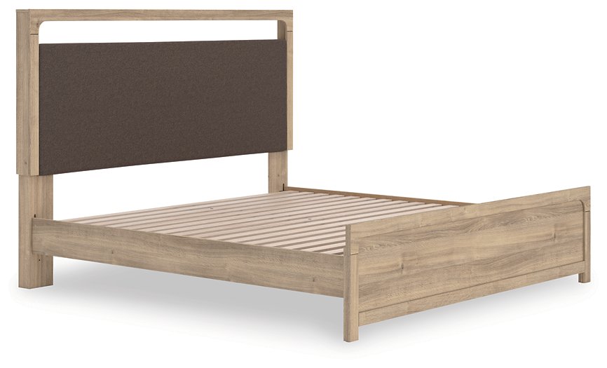 Kinlanni Upholstered Bed - Hello Home Furniture & Mattress (Longmont, CO)