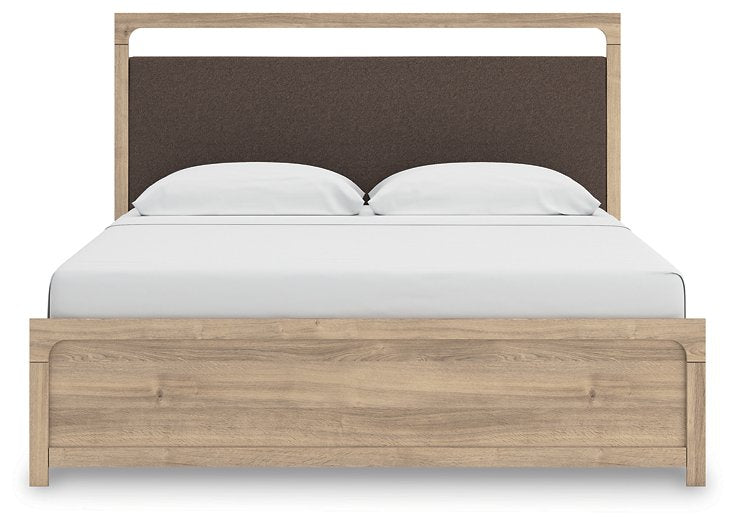Kinlanni Upholstered Bed - Hello Home Furniture & Mattress (Longmont, CO)