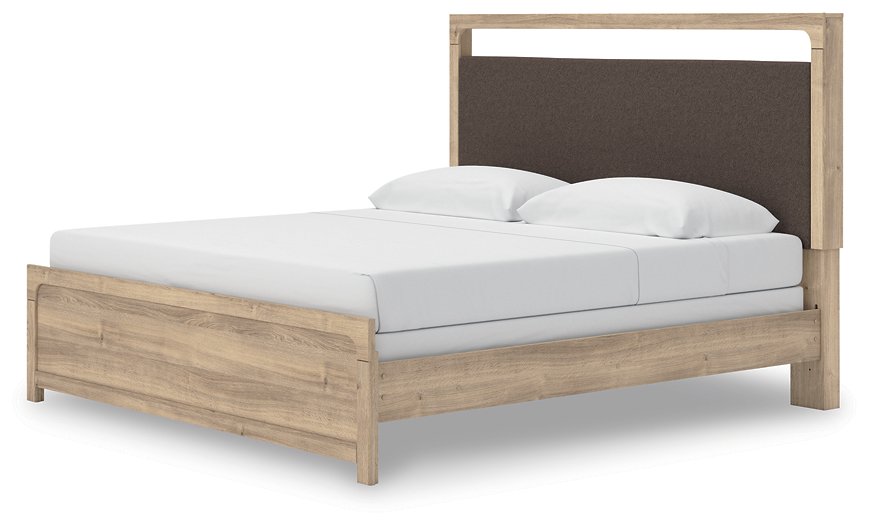 Kinlanni Upholstered Bed - Hello Home Furniture & Mattress (Longmont, CO)