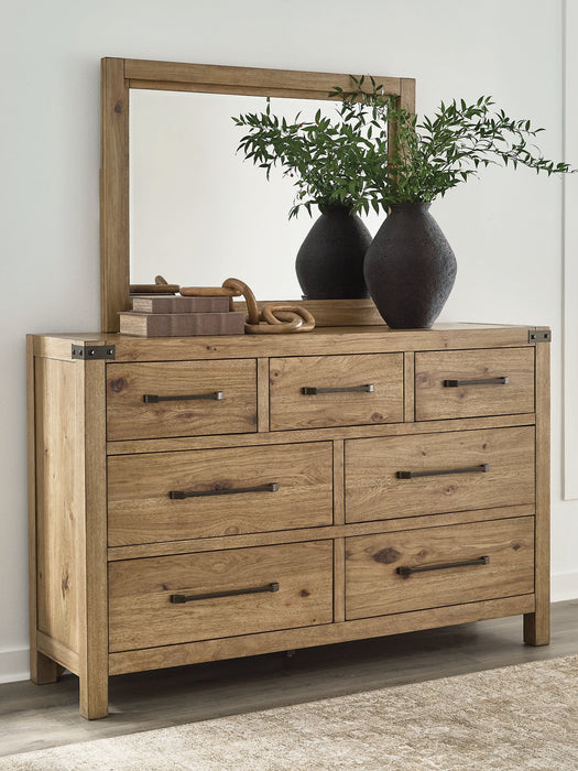 Ridgester Dresser and Mirror - Hello Home Furniture & Mattress (Longmont, CO)