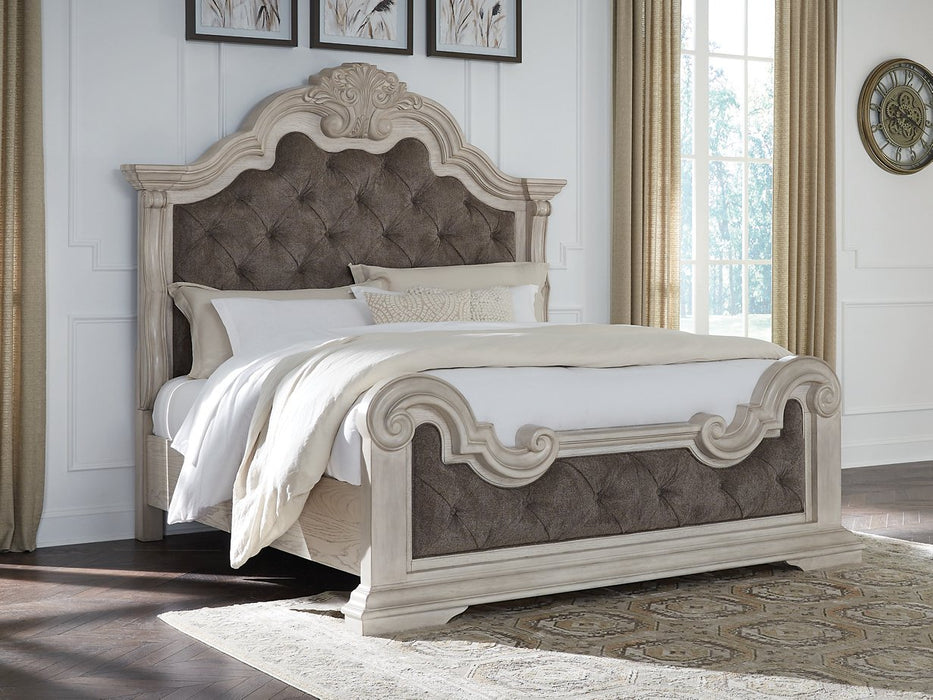 Bruchandi Upholstered Bed - Hello Home Furniture & Mattress (Longmont, CO)