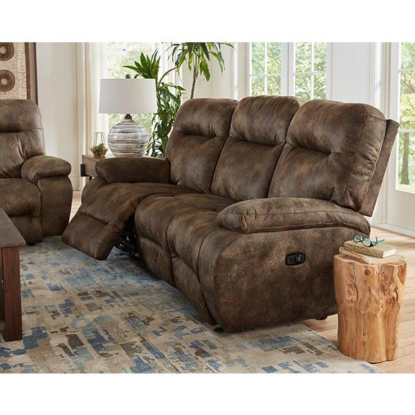 ARIAL COLLECTION POWER HEAD TILT RECLINING CONVERSATION SOFA- U660RZ4