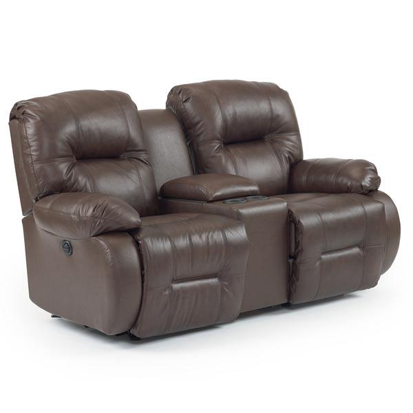 BRINLEY LOVESEAT LEATHER POWER HEAD TILT SPACE SAVER LOVESEAT - L700CZ4