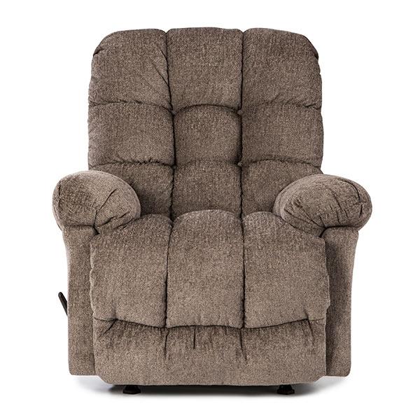 BROSMER LEATHER SPACE SAVER RECLINER- 9MW84-1LV