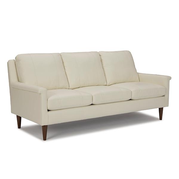 DACEY COLLECTION LEATHER STATIONARY SOFA- S11ELU