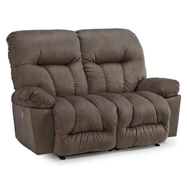 RETREAT LOVESEAT LEATHER SPACE SAVER LOVESEAT- L800CA4