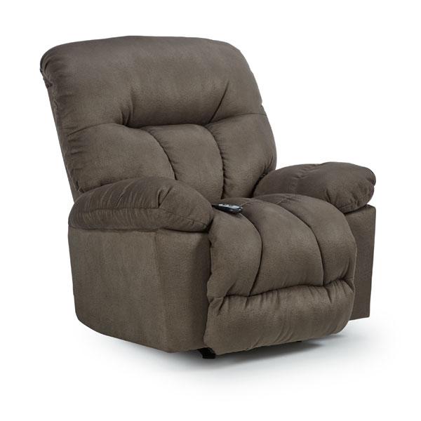 RETREAT LEATHER SWIVEL GLIDER RECLINER- 8N05LU image