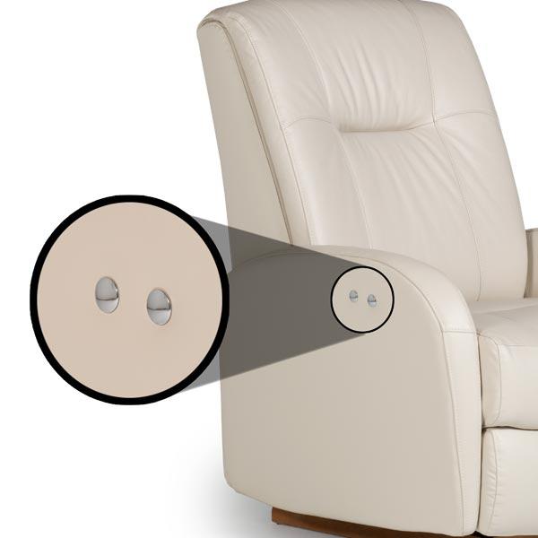 RUDDICK SPACE SAVER RECLINER- 2A44