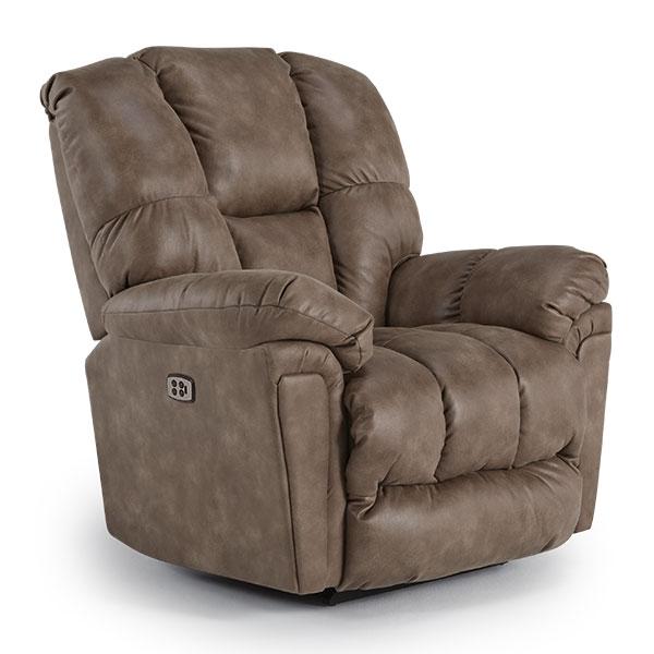 LUCAS POWER HEAD TILT SWIVEL GLIDER RECLINER- 6MZ55