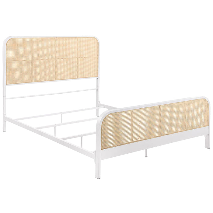 Lanewood Eastern King & Queen Bed Black & White
