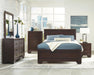 Kauffman California King, Eastren King, & Queen Panel Bed Dark Cocoa - Hello Home Furniture & Mattress (Longmont, CO)