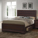 Kauffman California King, Eastren King, & Queen Panel Bed Dark Cocoa - Hello Home Furniture & Mattress (Longmont, CO)