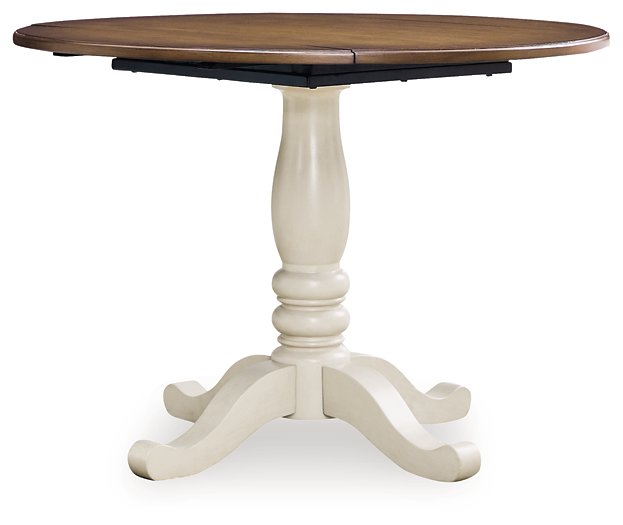 Wirloni Dining Drop Leaf Table - Hello Home Furniture & Mattress (Longmont, CO)