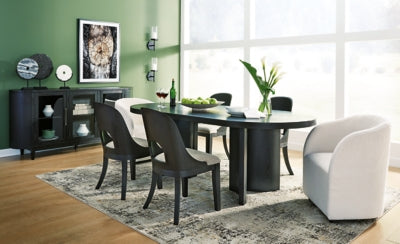 Rowanbeck Dining Package - Hello Home Furniture & Mattress (Longmont, CO)