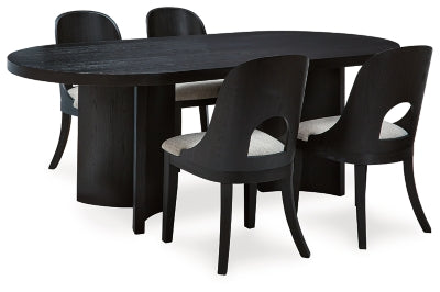 Rowanbeck Dining Package - Hello Home Furniture & Mattress (Longmont, CO)