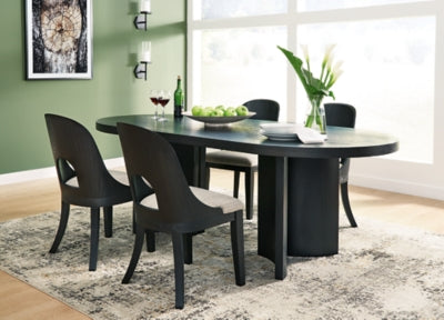 Rowanbeck Dining Package - Hello Home Furniture & Mattress (Longmont, CO)