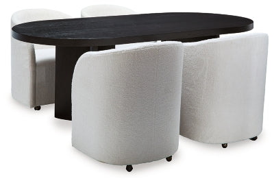 Rowanbeck Dining Package - Hello Home Furniture & Mattress (Longmont, CO)