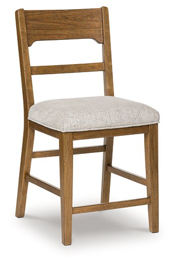 Cabalynn Counter Height Barstool - Hello Home Furniture & Mattress (Longmont, CO)