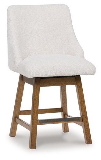Cabalynn Counter Height Barstool - Hello Home Furniture & Mattress (Longmont, CO)