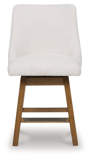 Cabalynn Counter Height Barstool - Hello Home Furniture & Mattress (Longmont, CO)