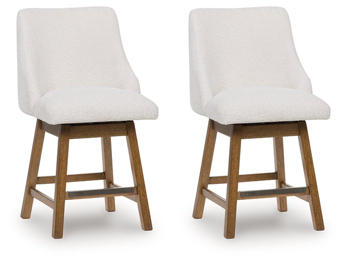 Cabalynn Counter Height Barstool - Hello Home Furniture & Mattress (Longmont, CO)