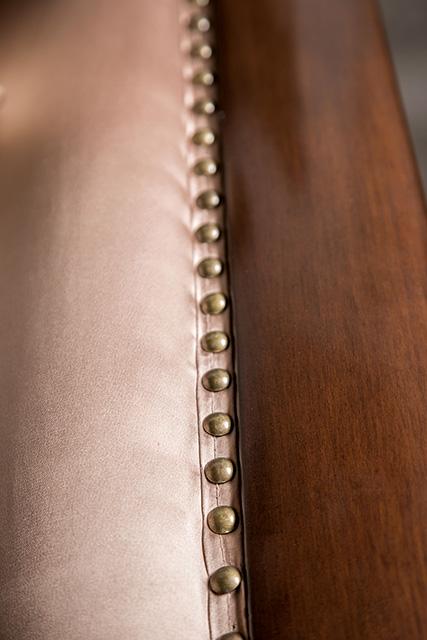 Albacete Chair Cherry & Campage - Hello Home Furniture & Mattress (Longmont, CO)