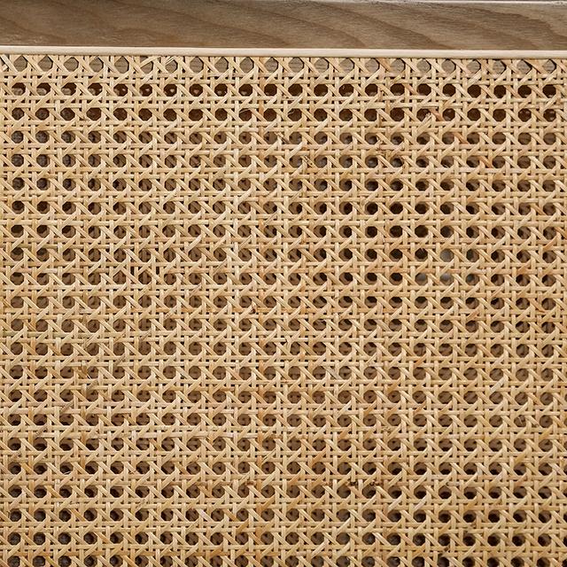 ALESUND Loveseat, Beige/Light Oak, Natural & Brown - Hello Home Furniture & Mattress (Longmont, CO)