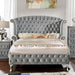 Alzir Bed Grey & Blue - Hello Home Furniture & Mattress (Longmont, CO)