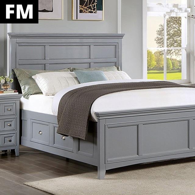 Castlile Bed Grey