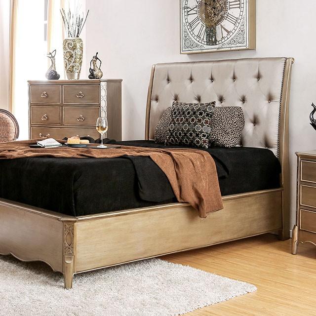 Celine E.King Bed - Hello Home Furniture & Mattress (Longmont, CO)