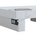Christie Glossy White Night Stand - Hello Home Furniture & Mattress (Longmont, CO)