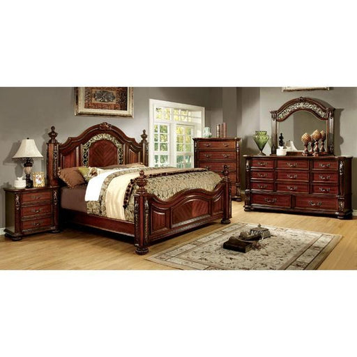 ARTHUR Brown Cherry Mirror - Hello Home Furniture & Mattress (Longmont, CO)