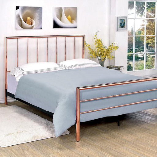 Diana Bed Rose Gold - Hello Home Furniture & Mattress (Longmont, CO)
