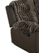 Dionysus Manual Reclining Loveseat Brown - Hello Home Furniture & Mattress (Longmont, CO)