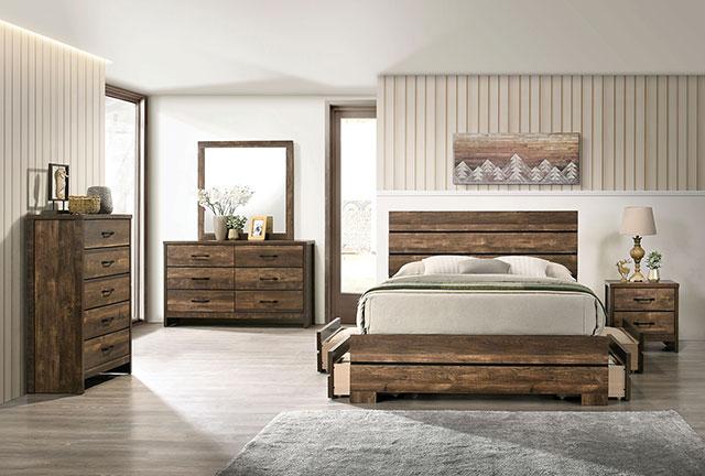 DUCKWORTH Dresser, Light Walnut - Hello Home Furniture & Mattress (Longmont, CO)