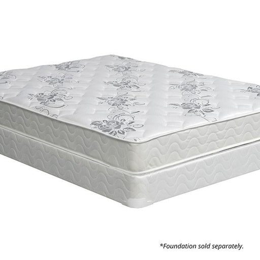 ELBERTYNA White 8" Tight Top Mattress, E.King - Hello Home Furniture & Mattress (Longmont, CO)