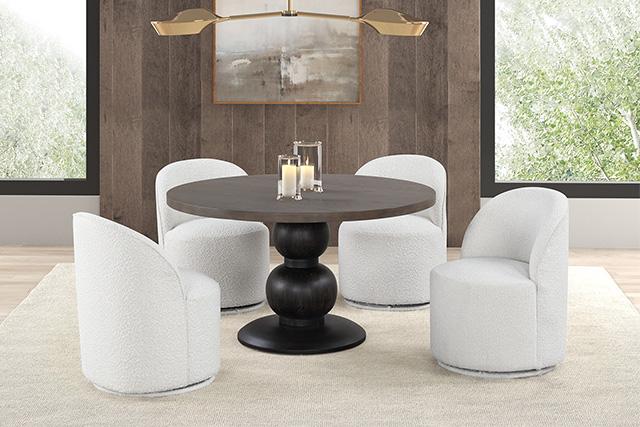 Essen Round Dining Table - Hello Home Furniture & Mattress (Longmont, CO)