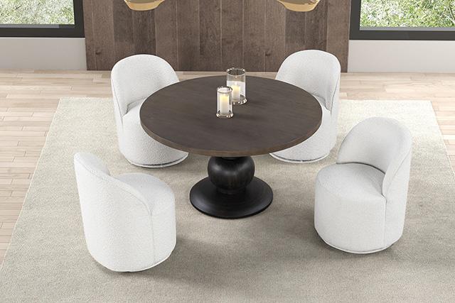Essen Round Dining Table - Hello Home Furniture & Mattress (Longmont, CO)