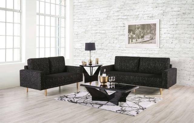 ELVERUM Sofa, Black - Hello Home Furniture & Mattress (Longmont, CO)