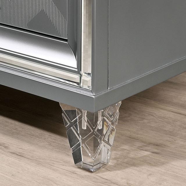 EMMELINE Night Stand w/ USB Outlet - Hello Home Furniture & Mattress (Longmont, CO)