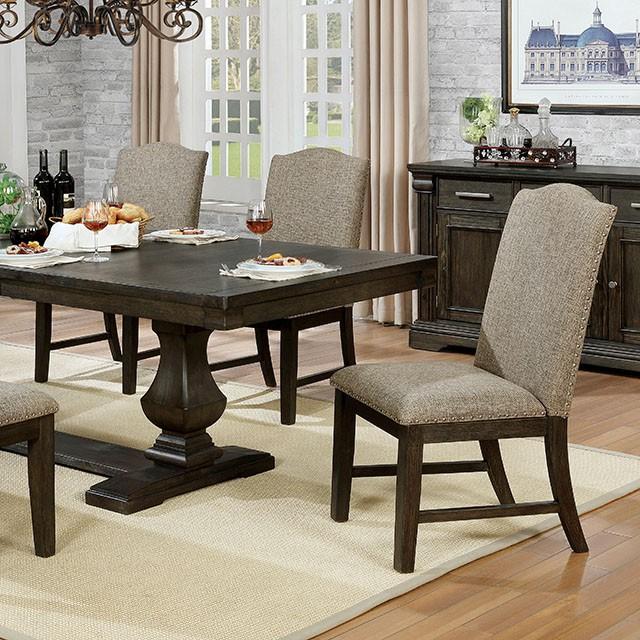 Faulk Espresso Dining Table - Hello Home Furniture & Mattress (Longmont, CO)