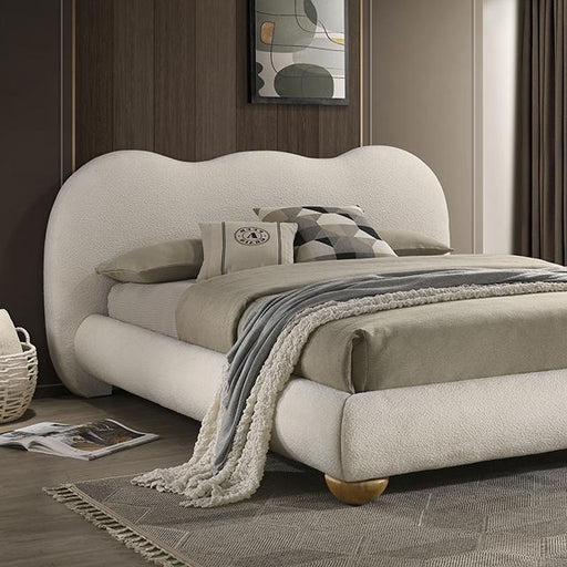 Finamore Bed White - Hello Home Furniture & Mattress (Longmont, CO)
