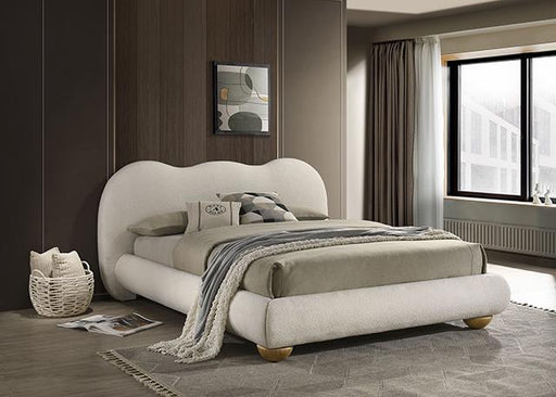 Finamore Bed White - Hello Home Furniture & Mattress (Longmont, CO)