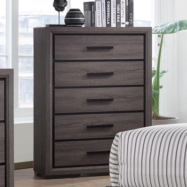 Conwy Gray Chest - Hello Home Furniture & Mattress (Longmont, CO)
